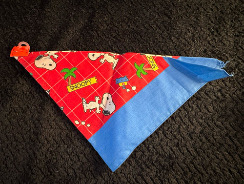 Sciarpa bandana vintage snoopy - sciarpa,