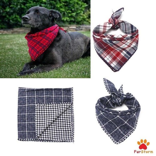 Bandana per cani sciarpe plaid - bandana,