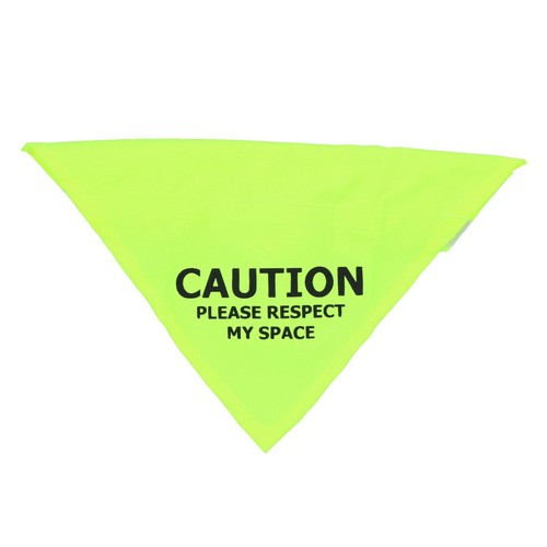 Bandana avvertimento giallo - di,