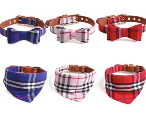 Collare bandana foulard fiocco