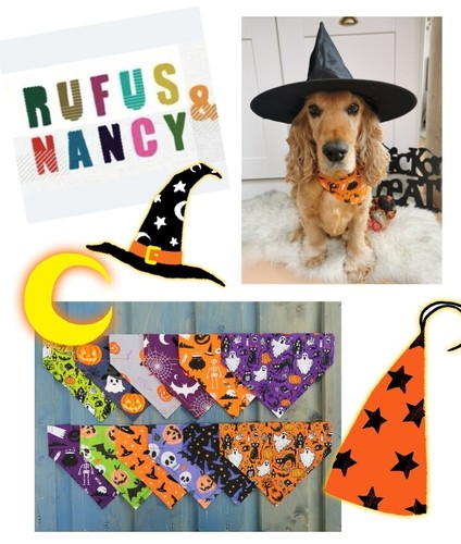 Bandana cane halloween - bandana,