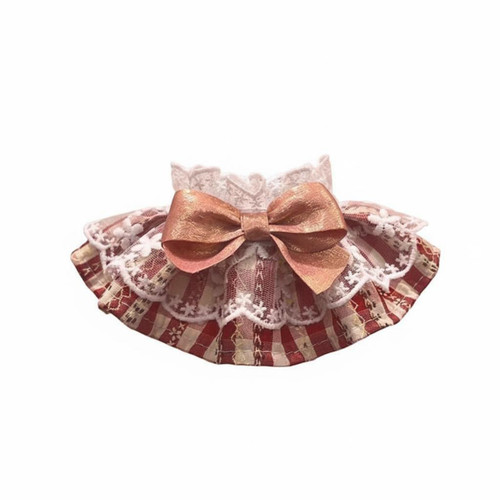 Bandana rossa pizzo - pizzo, per